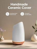 InnoGear 150ml Ceramic Oil Diffuser, Handcrafted Stone Essential Oil Diffuser - Image 7