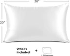 Pure Bedding Satin Pillowcase 2 Pack - Image 6