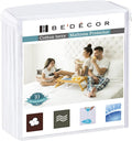 Bedecor Full XL Waterproof Mattress Protector, Soft Cotton Terry Fitted Cover by Bedecor
