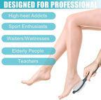 Foot File Callus Remover-2 Pcs 4 in 1 Foot Scrubber Dead Skin Remover - Image 4