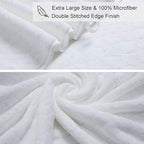 8-Piece White Bath Towels Set, 2 Oversized Large Bath Towels Sheet, 2 Hand - Image 7
