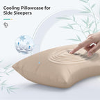 Cooling Curved Queen Pillow Case - Image 2