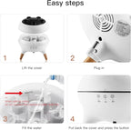 Essential Oil Diffuser 250ML, Jellyfish Diffuser Air Humidifiers Sound Pickup - Image 8