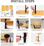 Bathtub Tray, 3 Layer Bathtub Tray Table - Image 6
