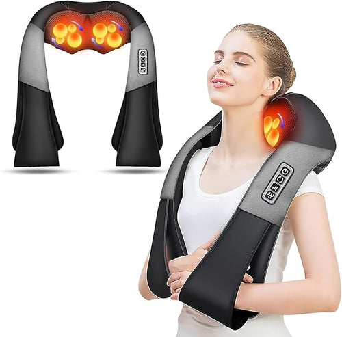 AERLANG Shiatsu Back and Neck Massager, Back Massager Deep Tissue Kneading Neck by AERLANG