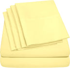 Split King Size Bed Sheets by SweetHomeCollection