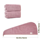 M-bestl 2 Pack Microfiber Hair Towel Wrap, Hair Drying Towel - Image 6