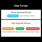 medicube Booster Pro | 6-in-1 Real Glass Glow Beauty Massager | - Image 7
