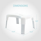 Better Living Products Smart Multi-Purpose Bathroom/Shower Stool - Image 4