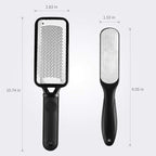 Fu Store 2 Pack Foot Files Callus Remover Stainless Steel Foot Rasp and Dual - Image 7