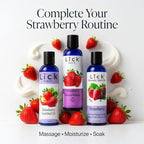 Lick Strawberry Flavored Massage Oil - Image 9