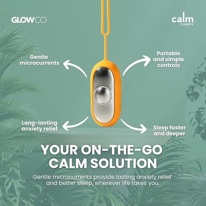 Glowco CalmCarry Sleep Aid Device – Handheld Microcurrent Relaxation Tool - Image 7