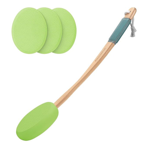 AmazerBath Lotion Applicator for Back, 4 Replacement Pads by AmazerBath