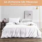 Silk Pillowcase for Hair and Skin, 2 Pack 100% Mulberry Silk Pillowcase 25 Momme - Image 5