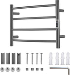 Heated Towel Racks for Bathroom, Wall Mounted Electric Towel Warmer Racks - Image 7