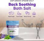 Back Soothing Bath Salt 32 Ounces Epsom Salt - Image 4