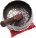 Premium Tibetan Singing Bowl Set – Handmade in Nepal Sound & Meditation Bowl – - Image 7