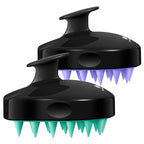 HEETA Hair Scalp Massager Shampoo Brush 2 Pack, Soft Silicone Bristles to by HEETA