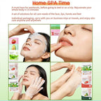 12PC Natural At-Home Spa Skincare Kit | Strawberry Aloe Vera Avocado Face Hand - Image 8
