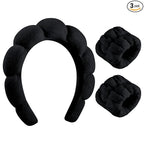 WSICSE Spa Headband for Washing Face, Skincare Headbands Puffy Padded Keep Hair by WSICSE