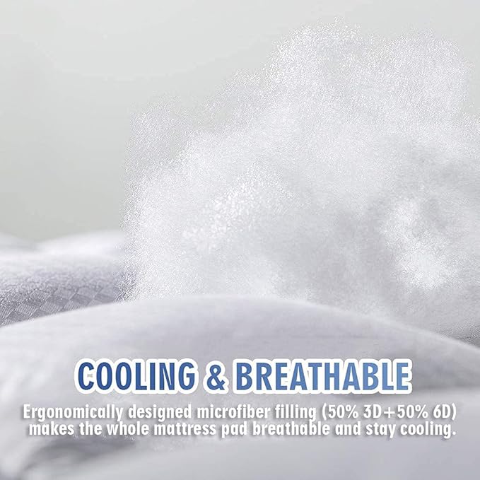 MATBEBY Full XL Mattress Pad - Image 3