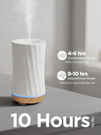 InnoGear 150ml Ceramic Oil Diffuser, Handcrafted Stone Essential Oil Diffuser - Image 3