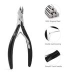 FERYES Cuticle Clipper Professional Manicure and Pedicure Cuticle Remover Tools - Image 3