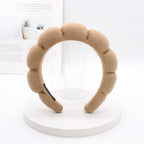 Spa Headbands for Washing Face Makeup Skin Care Headband Women Bubble Facial - Image 2