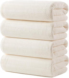 ecolook 4 Pack Microfiber Bath Towels, 31 x 63 inches Extra Large Bath Towel Set by Unknown