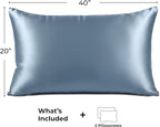Pure Bedding Satin Pillowcase 2 Pack - Image 6