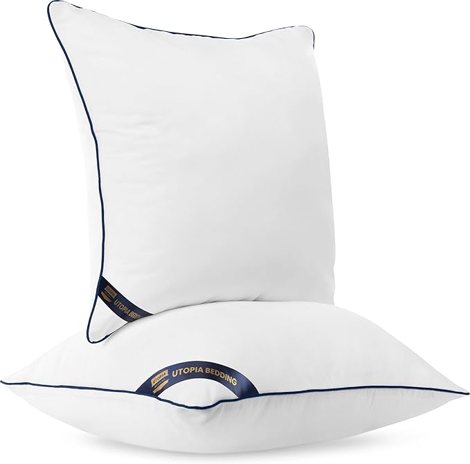Utopia Bedding Throw Pillow Inserts, 12 x 12 Inches Decorative Indoor Pillows - Image 4