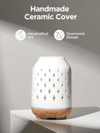 InnoGear Aromatherapy Diffuser, 150ml Ceramic Diffuser Mother's Gift Ultrasonic - Image 2
