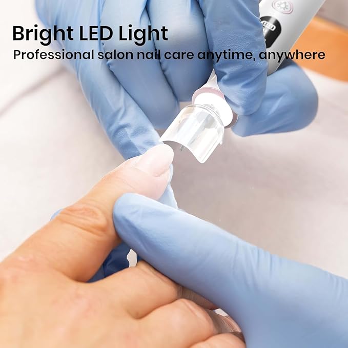 Nail File Drill, Long-Lasting Electric Thick Toe Nail Grinding Tools - Image 9