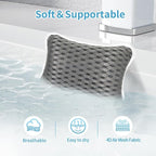 Luxury Bath Pillows for Tub, Slip Resistant Waterproof Bath Pillows for Tub - Image 3
