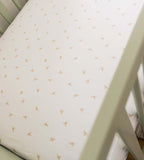 Burt's Bees Baby Essential Organic Cotton Fitted Crib Sheet, Breathable - Image 3