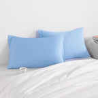 NTBAY King Pillow Cases Set of 2, 2 Pack Brushed Microfiber 20x40 Pillow Cases - Image 2
