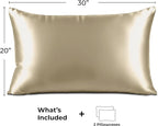 Pure Bedding Satin Pillowcase 2 Pack - Image 6
