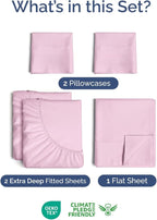 Extra Deep Split King Sheet Set - Image 2