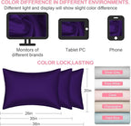 Silk Pillow Cases 2 Pack Standard Size - Image 7