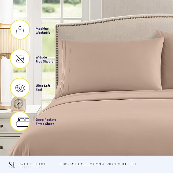 RV Queen Bed Sheets - Image 2