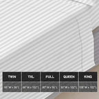 Mattress-Homes Full XL 100% Egyptian Cotton Top Sheet 1Pcs, Cool & Breathable - Image 7