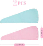 MaopaoBeauty Microfiber Hair Towel Wrap - Image 2