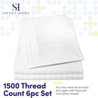 Dobby Stripe Queen Sheets - Image 2