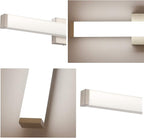 40 Inch Brushed Nickel LED Bathroom Vanity Light, 24W 4000K Natural White - Image 5