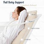 Luxury Bathtub Pillow, Gift for Christmas Birthday Mother's Day, Skin-Friendly - Image 2
