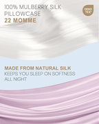 THXSILK Set of 2 100% Mulberry Silk Pillowcase - Image 2