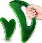 BBTO 2 Pcs Body Gua Sha Tool Large Resin Scraping Tools by BBTO