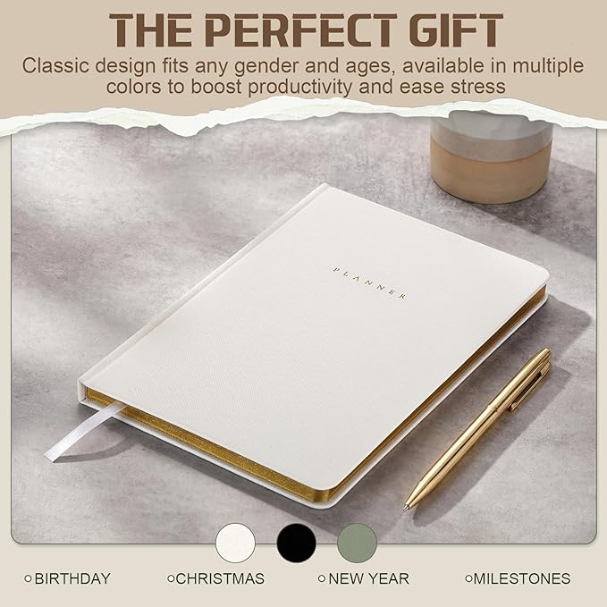 Productivity 3-month Planner Undated Daily Weekly Monthly Planner - Image 7