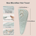 Jseng Microfiber Hair Towel Wrap - Image 3