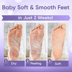 CÉLOR Foot Peeling Mask for Dry Cracked Feet | Foot Mask to Exfoliate Rough - Image 4